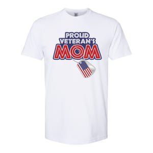 Veteran Gift Proud Mom Tees Grandma Mama Soldier Gift Softstyle CVC T-Shirt