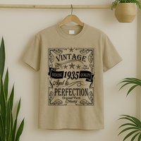 Vintage Genuine Quality 1935 Original Parts Mostly 90th Birthday T-Shirt