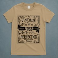 Vintage Genuine Quality 1935 Original Parts Mostly 90th Birthday T-Shirt