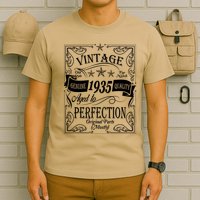 Vintage Genuine Quality 1935 Original Parts Mostly 90th Birthday T-Shirt