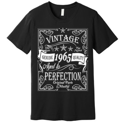 Vintage Genuine Quality 1965 Original Parts Mostly 60th Birthday Premium T-Shirt