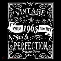 Vintage Genuine Quality 1965 Original Parts Mostly 60th Birthday Toddler T-Shirt