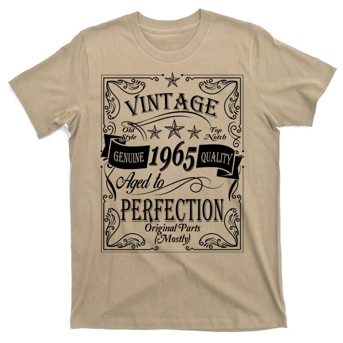 Vintage Genuine Quality 1965 Original Parts Mostly 60th Birthday T-Shirt