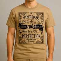 Vintage Genuine Quality 1965 Original Parts Mostly 60th Birthday T-Shirt