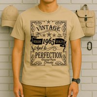Vintage Genuine Quality 1965 Original Parts Mostly 60th Birthday T-Shirt
