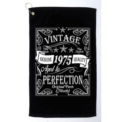 Vintage Genuine Quality 1975 Original Parts Mostly 50th Birthday Golf Towel