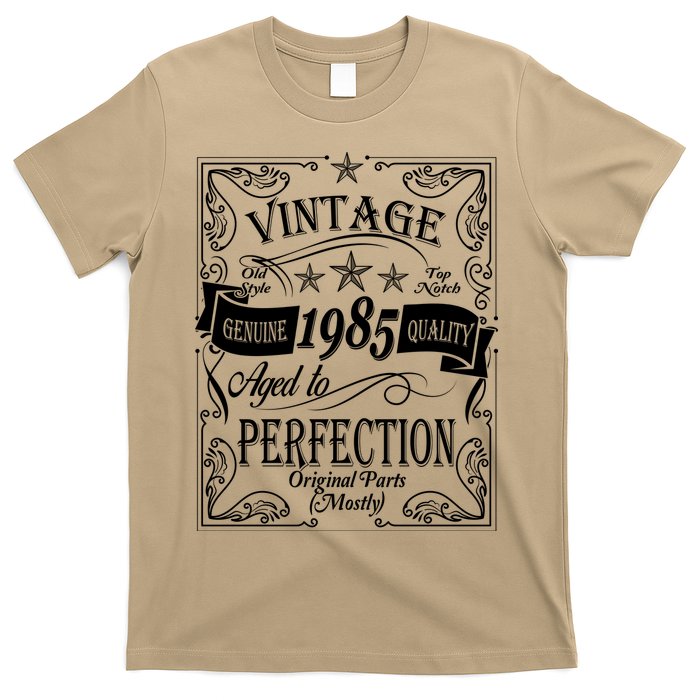 Vintage Genuine Quality 1985 Original Parts Mostly 40th Birthday T-Shirt