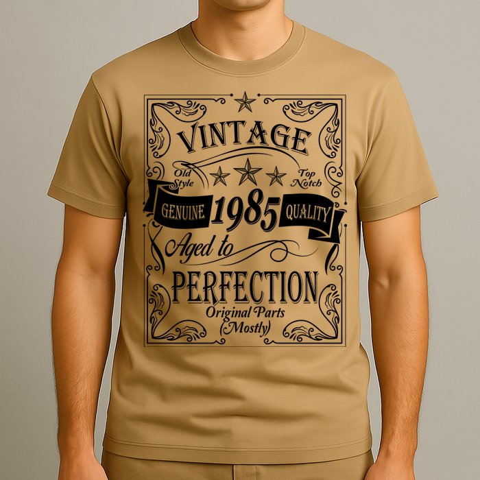 Vintage Genuine Quality 1985 Original Parts Mostly 40th Birthday T-Shirt