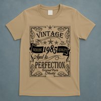 Vintage Genuine Quality 1985 Original Parts Mostly 40th Birthday T-Shirt