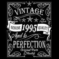 Vintage Genuine Quality 1995 Original Parts Mostly 30th Birthday Baby Bodysuit