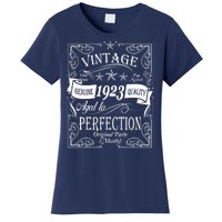 Vintage Genuine Quality 1923 Original Parts Mostly 100th Birthday Women's T-Shirt