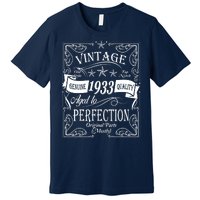 Vintage Genuine Quality 1933 Original Parts Mostly 90th Birthday Premium T-Shirt