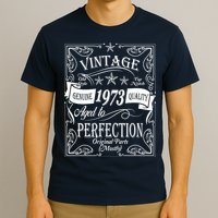 Vintage Genuine Quality 1973 Original Parts Mostly 50th Birthday T-Shirt