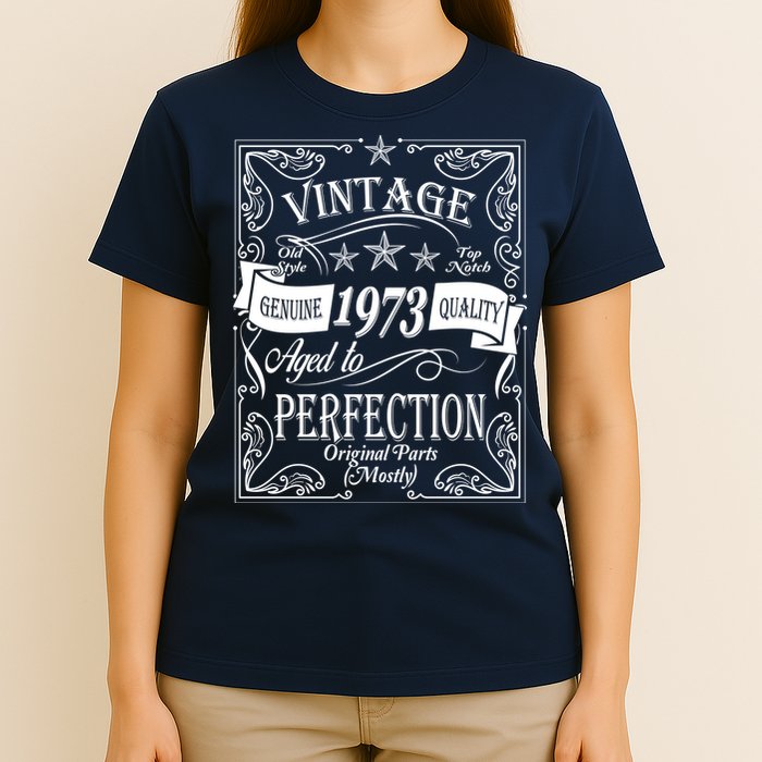 Vintage Genuine Quality 1973 Original Parts Mostly 50th Birthday T-Shirt