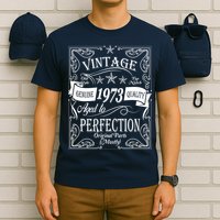 Vintage Genuine Quality 1973 Original Parts Mostly 50th Birthday T-Shirt