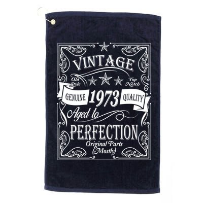 Vintage Genuine Quality 1973 Original Parts Mostly 50th Birthday Golf Towel