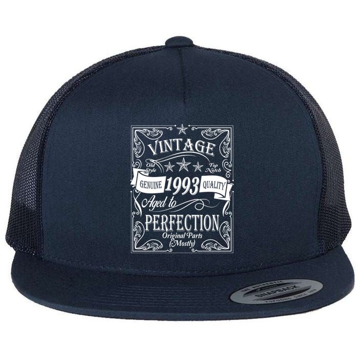 Vintage Genuine Quality 1993 Original Parts Mostly 30th Birthday Flatbill Hat
