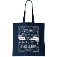 Vintage Genuine Quality 1993 Original Parts Mostly 30th Birthday Tote Bag