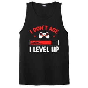 Video Gaming Quote Gamers DonT Age They Level Up Cool Gift PosiCharge Competitor Tank