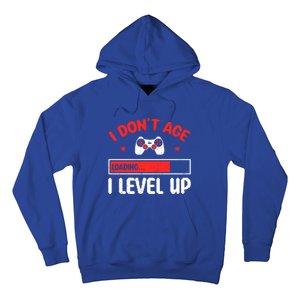 Video Gaming Quote Gamers DonT Age They Level Up Cool Gift Hoodie