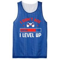 Video Gaming Quote Gamers DonT Age They Level Up Cool Gift Mesh Reversible Basketball Jersey Tank