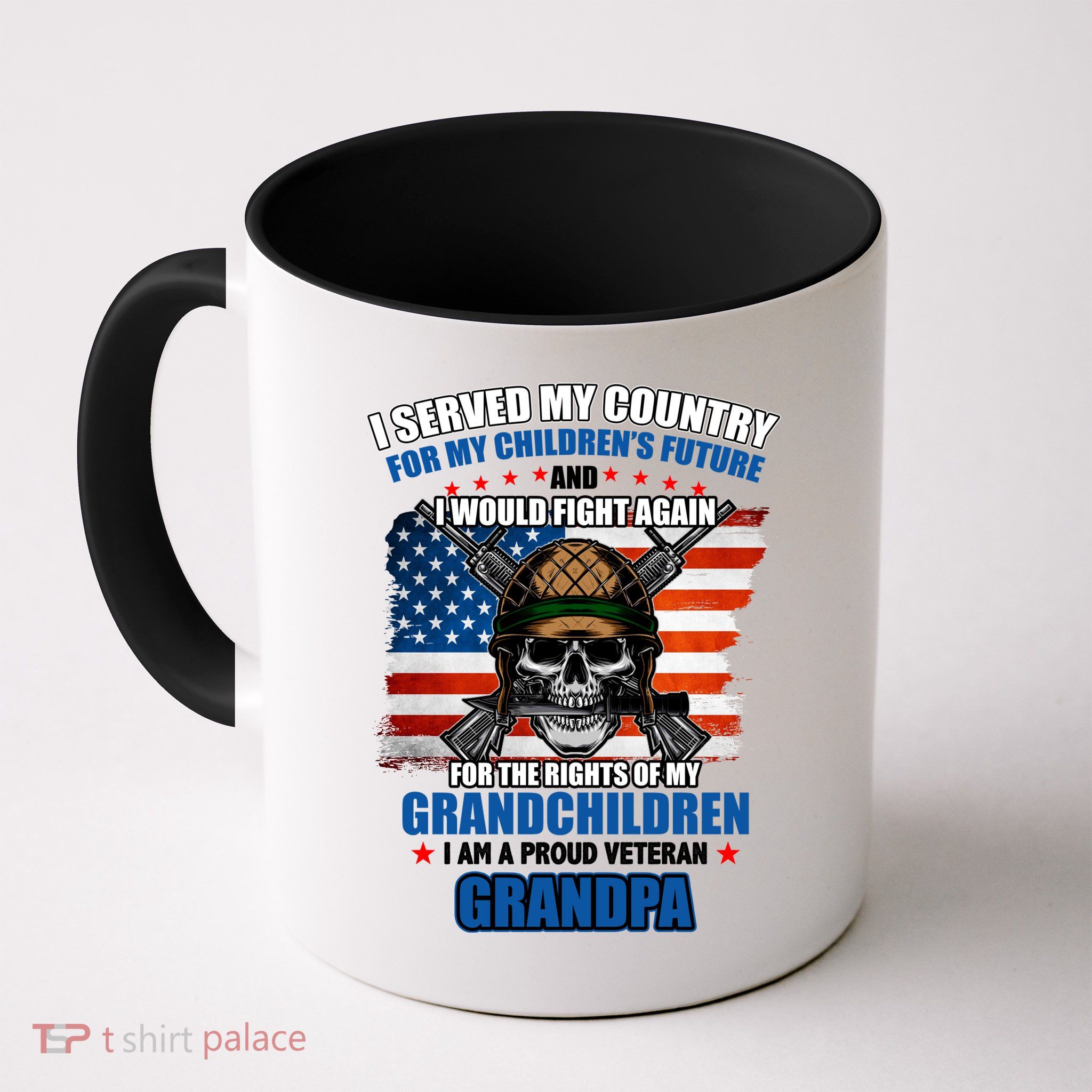 Veteran Grandpa Rights For My Grandchildren Mug