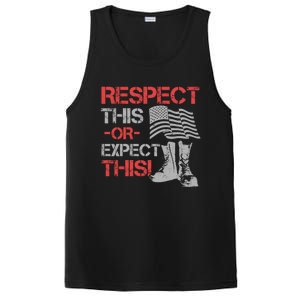 Veteran Gift Respect Patriotic Gift Gift PosiCharge Competitor Tank