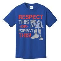 Veteran Gift Respect Patriotic Gift Gift Kids T-Shirt