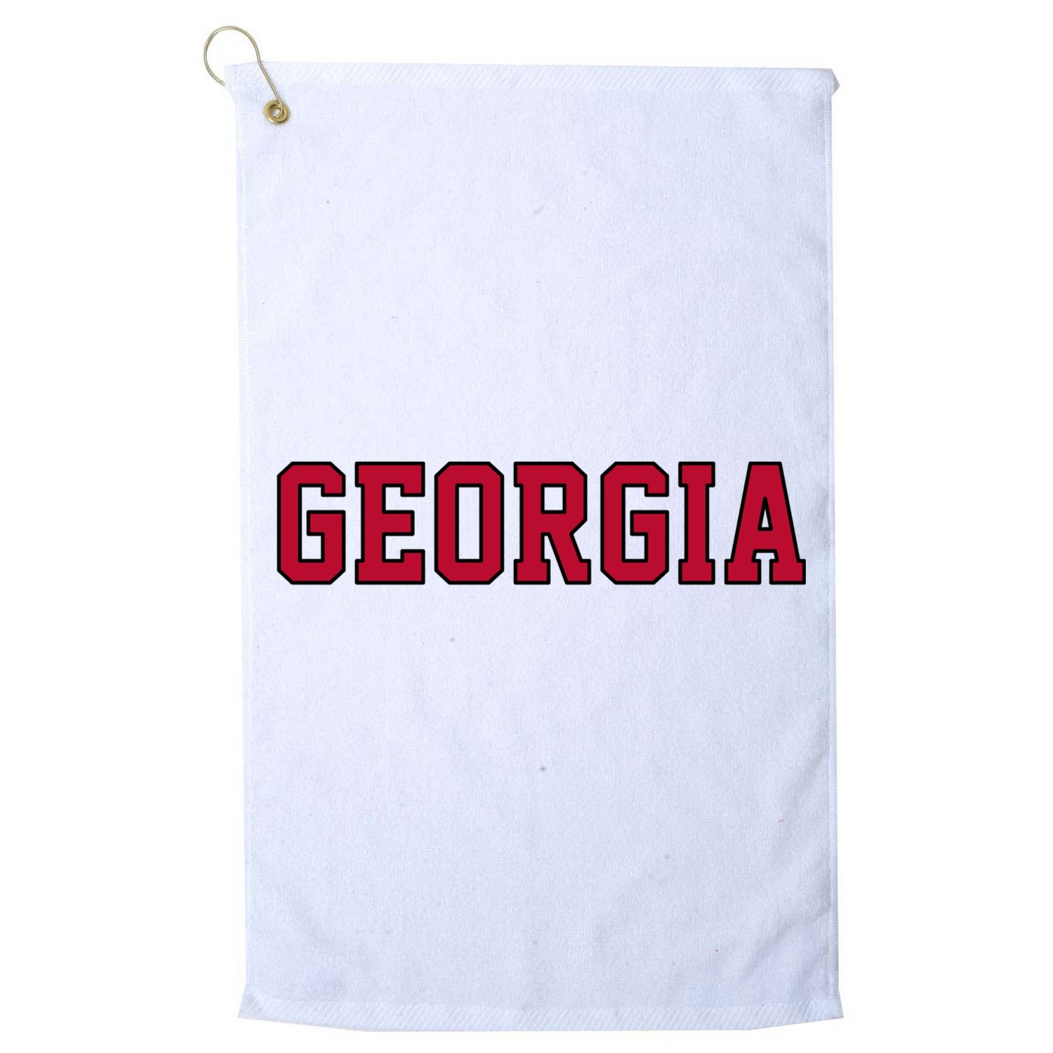 Vintage Georgia Retro Ga Golf Towel