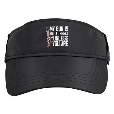 Vintage Gun Rights My Gun Is Not A Threat Adult Drive Performance Visor