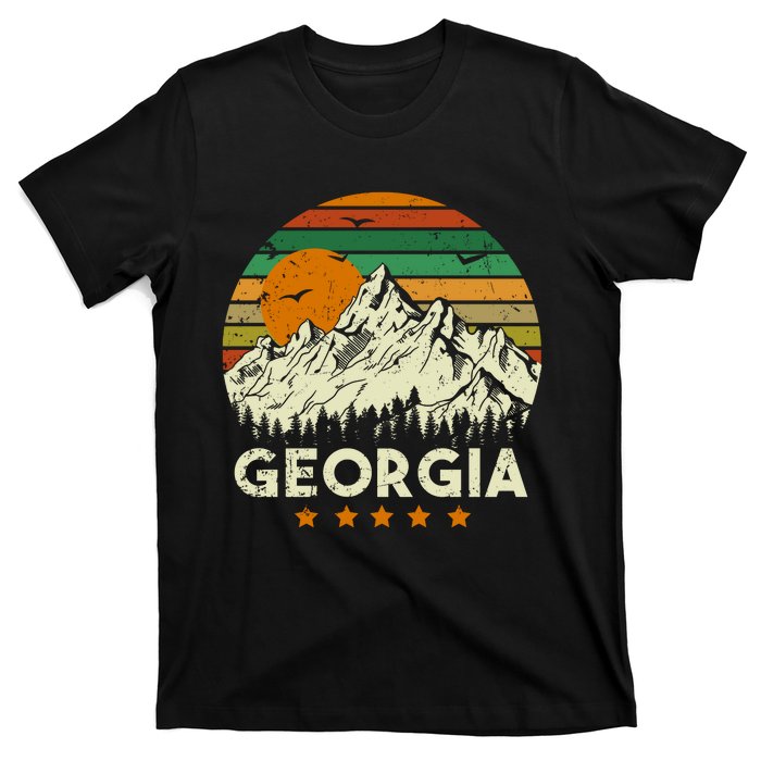 Vintage Georgia Retro Style Ga Usa T-Shirt