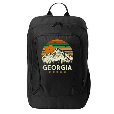 Vintage Georgia Retro Style Ga Usa City Backpack