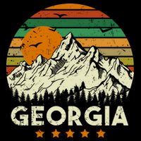 Vintage Georgia Retro Style Ga Usa Backpack