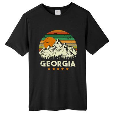 Vintage Georgia Retro Style Ga Usa Tall Fusion ChromaSoft Performance T-Shirt