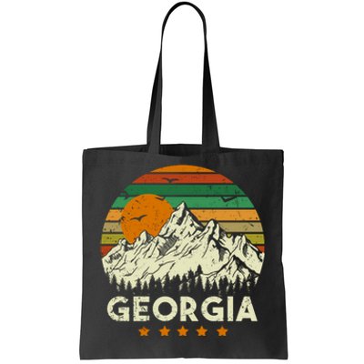 Vintage Georgia Retro Style Ga Usa Tote Bag