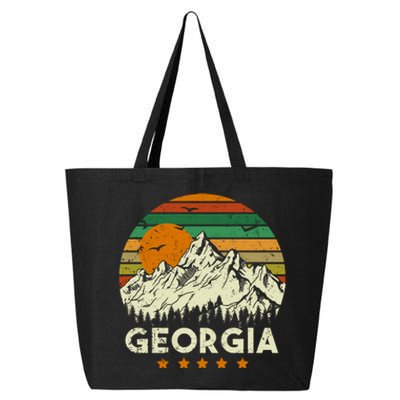 Vintage Georgia Retro Style Ga Usa 25L Jumbo Tote