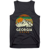 Vintage Georgia Retro Style Ga Usa Tank Top