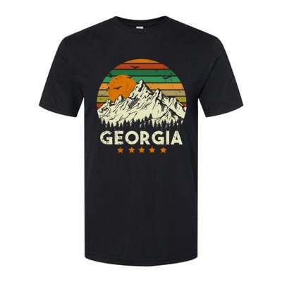 Vintage Georgia Retro Style Ga Usa Softstyle CVC T-Shirt