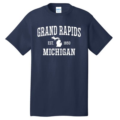 Vintage Grand Rapids Michigan Tall T-Shirt