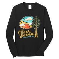 Vintage General Sherman Sequoia National Park Retro Graphic Long Sleeve Shirt