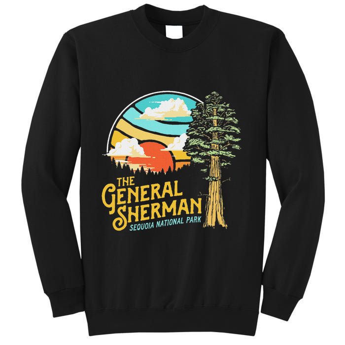 Vintage General Sherman Sequoia National Park Retro Graphic Sweatshirt