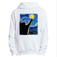 Van Gogh Starry Night Cat Urban Pullover Hoodie