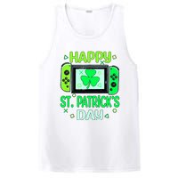 Video Gamer Shamrock Happy St Patricks Day Go Lucky PosiCharge Competitor Tank