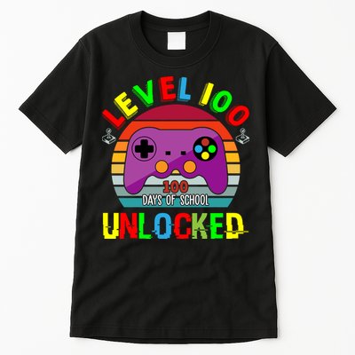 Video Gamer Student 100 Days Of School Tall T-Shirt
