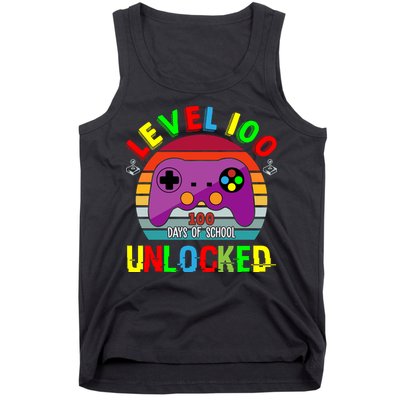 Video Gamer Student 100 Days Of School Tank Top