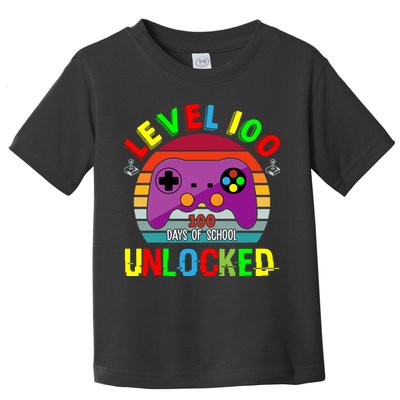 Video Gamer Student 100 Days Of School Toddler T-Shirt