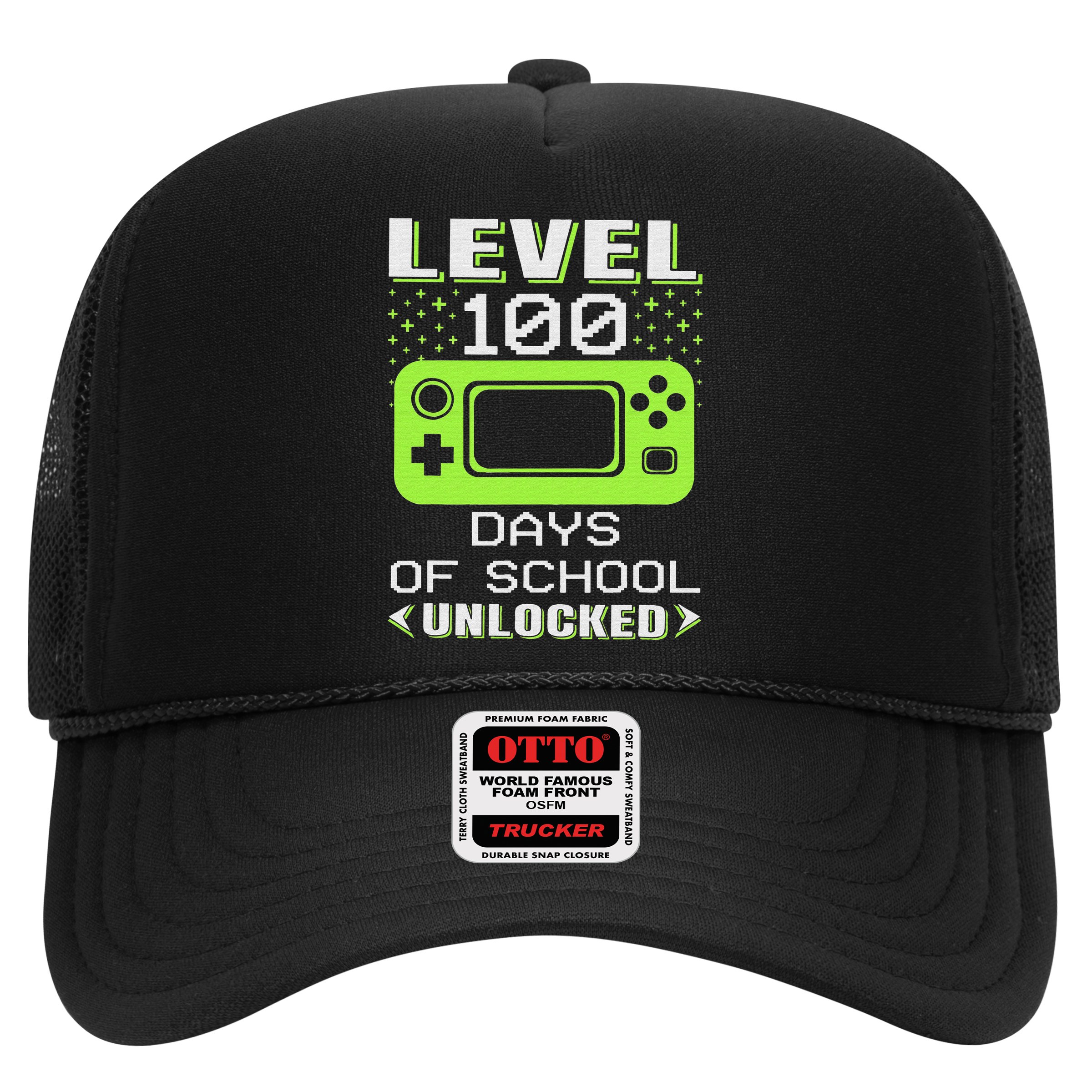 Video Gamer Student 100th Day Teacher 100 Days of School Hat
