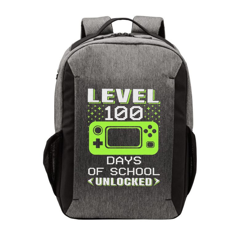 Video Gamer Student 100th Day Teacher 100 Days of School Vector Backpack