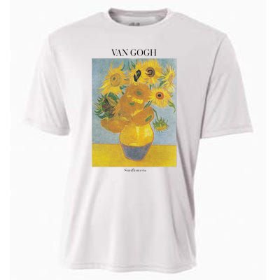 Van Gogh Sunflowers Art Gift Vincent Van Gogh Cooling Performance Crew T-Shirt