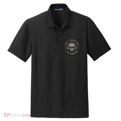 Video Games Skull Gamer Gift Cant Hear You Im Gaming Dry Zone Grid Polo